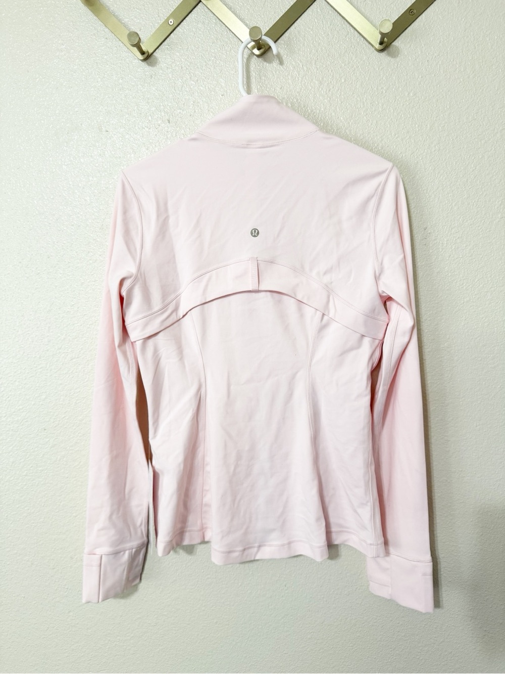 Lululemon Define Jacket in Nulu Pink Pearl/Gold/Gold Size 10 New with tags - Picture 5 of 5